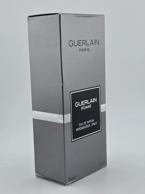Guerlain Homme Eau de Parfum 100ml, Vintage Herrenparfum in grauer Box, Rarität