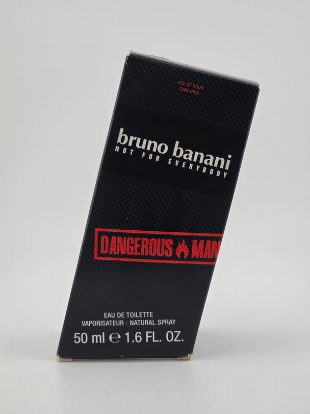 Bruno Banani Dangerous Man Eau de Toilette 50ml, Vintage Rarität für Herren