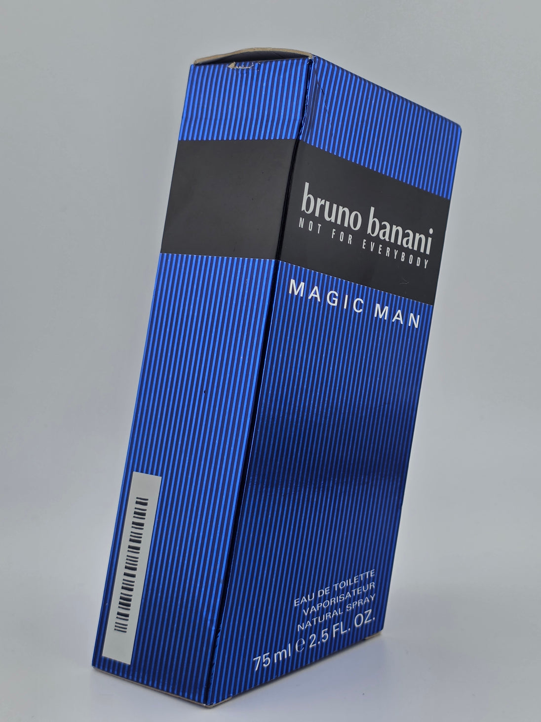 Bruno Banani Magic Man Eau de Toilette 75ml, Vintage Rarität in blauer Verpackung