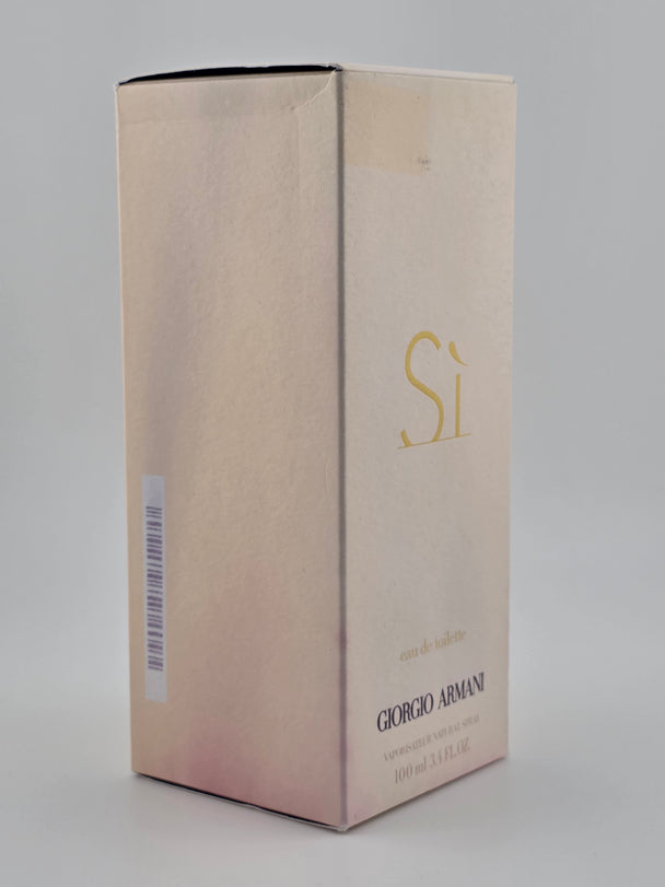 Giorgio Armani Si Eau de Toilette 100ml, Vintage Damenparfum in Originalverpackung, Rarität