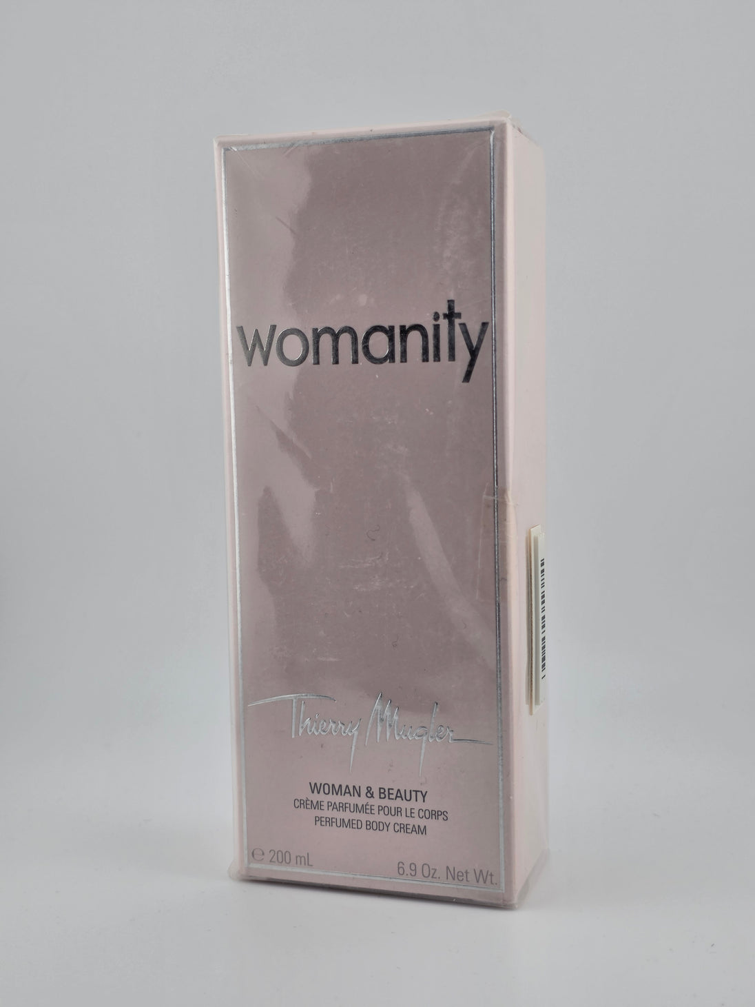 Thierry Mugler Womanity Woman & Beauty 200ml Parfümierte Körpercreme, Vintage Rarität