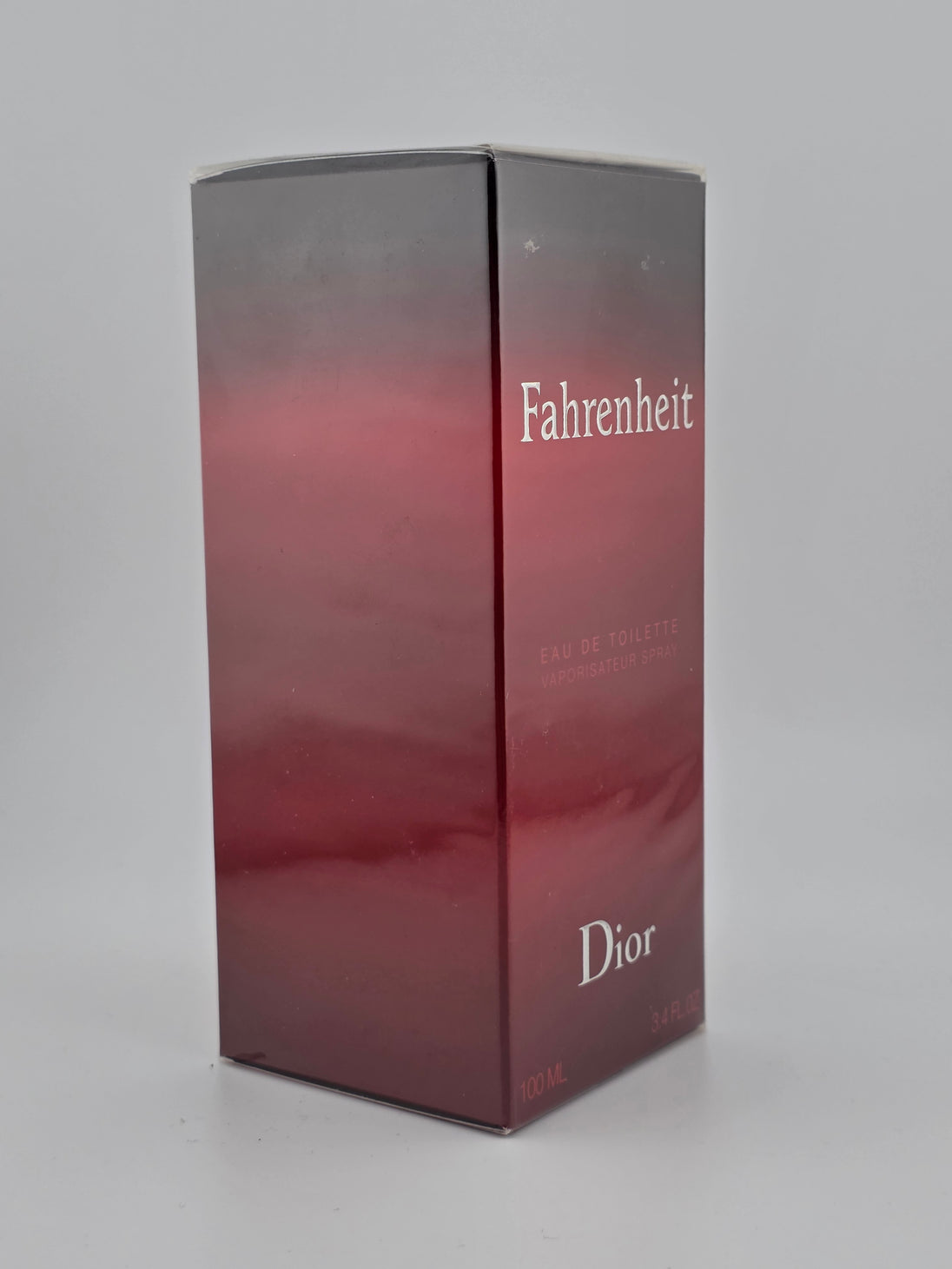 Dior Fahrenheit Eau de Toilette 100ml, Vintage Rarität in roter Verpackung