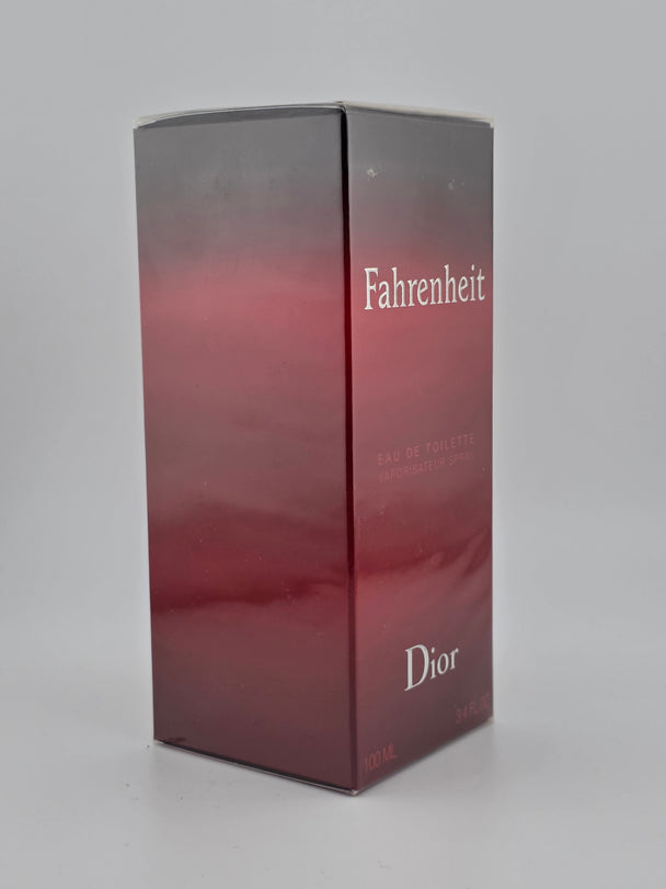 Dior Fahrenheit Eau de Toilette 100ml, Vintage Rarität in roter Verpackung