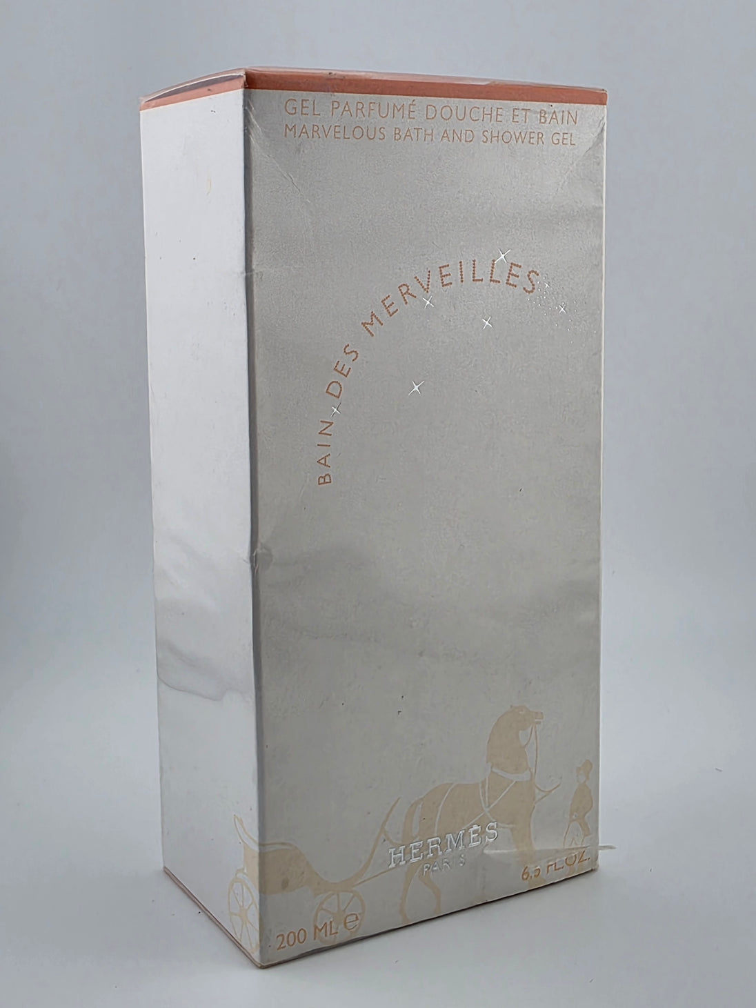Hermès Bain des Merveilles Duschgel 200ml, Vintage Rarität, Parfümiertes Bad & Duschgel, Collector's Edition