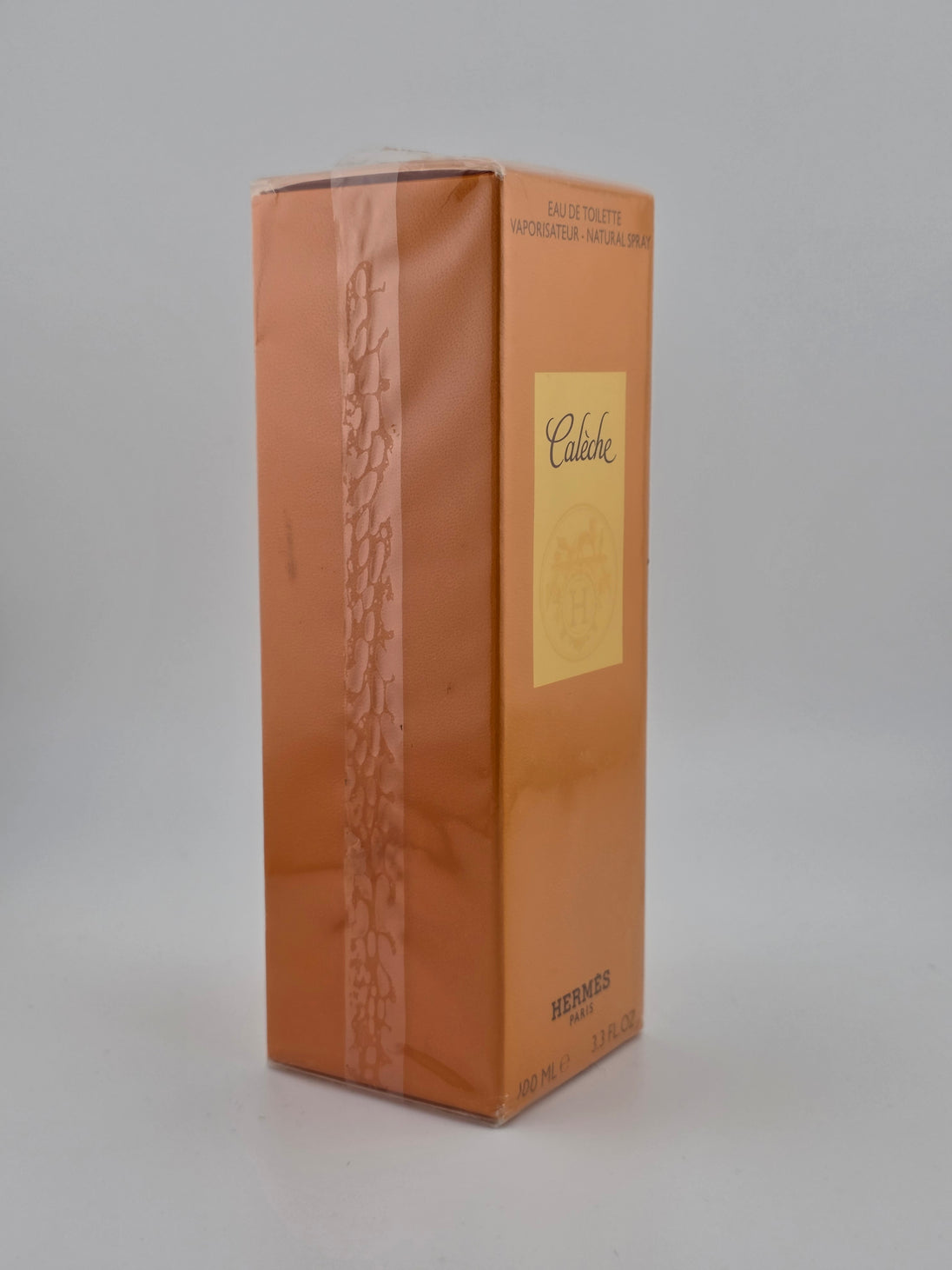 Hermès Calèche Eau de Toilette 100ml, Vintage Parfüm in Originalverpackung, Rarität für Sammler