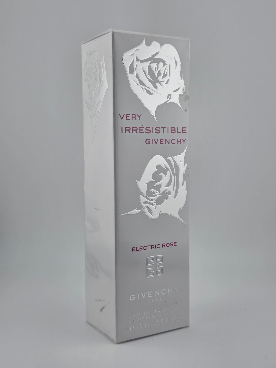 Givenchy Very Irresistible Electric Rose Eau de Toilette 75ml, Vintage Rarität mit rosafarbenem Design