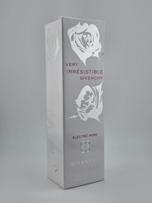 Givenchy Very Irresistible Electric Rose Eau de Toilette 75ml, Vintage Rarität mit rosafarbenem Design