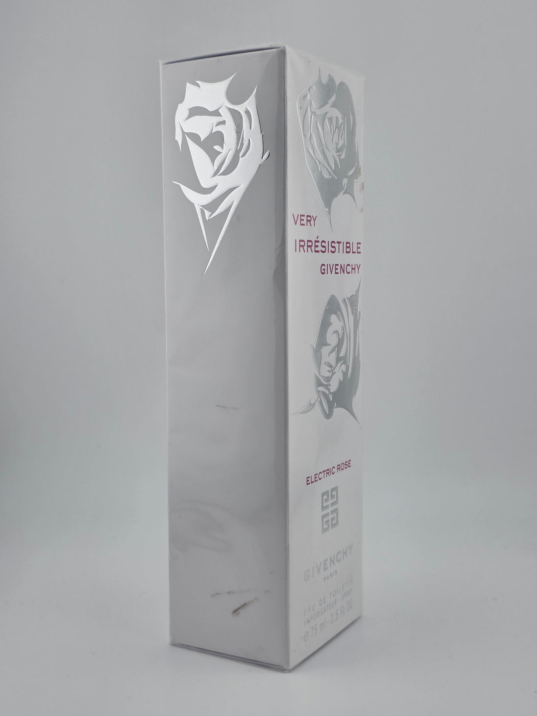 Givenchy Very Irresistible Electric Rose Eau de Toilette 75ml, Vintage Rarität mit stilisierter Rose