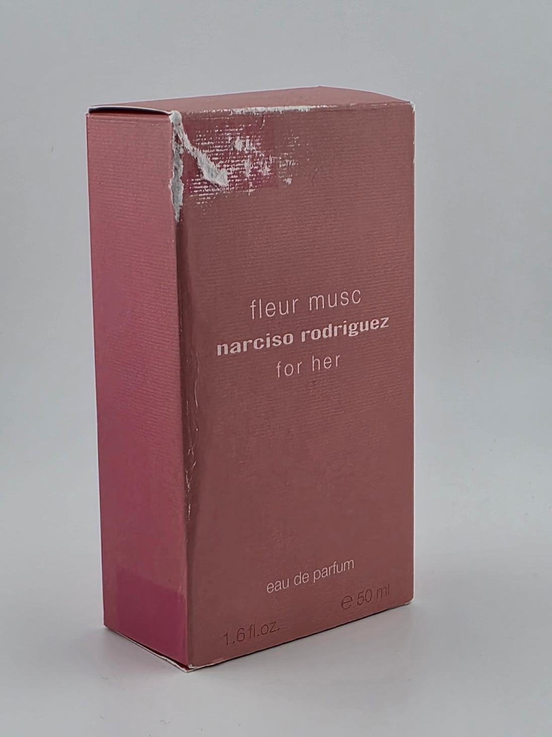 Narciso Rodriguez Fleur Musc for Her Eau de Parfum 50ml, Vintage Rarität in rosafarbener Verpackung