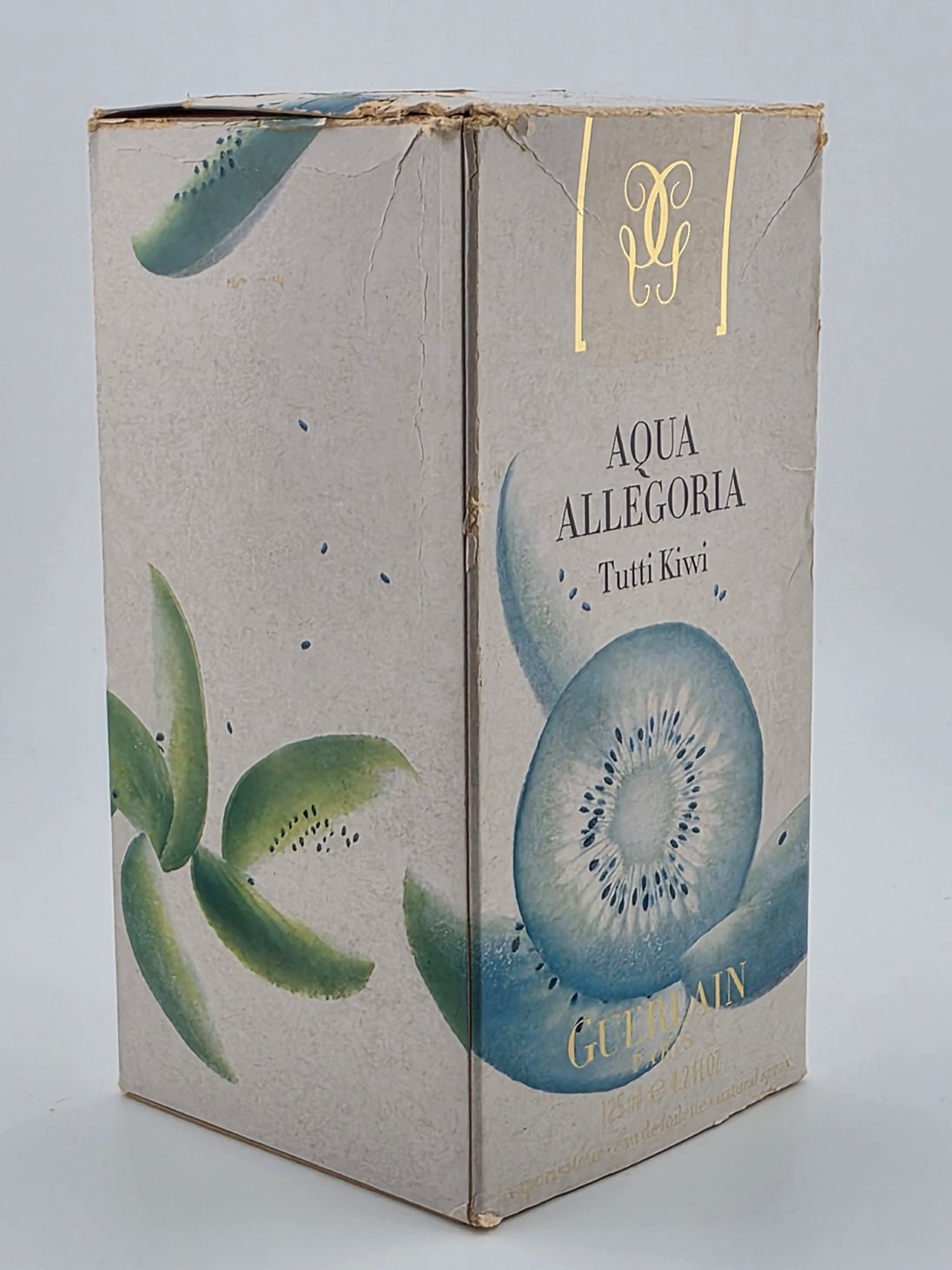 Guerlain Aqua Allegoria Tutti Kiwi 125ml Eau de Toilette, Vintage Rarität mit Kiwi-Design