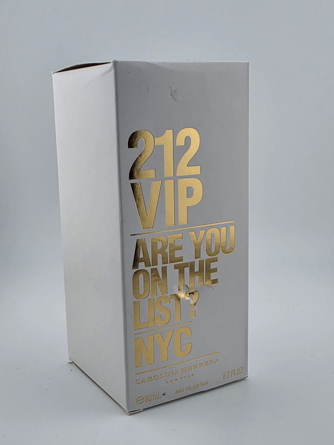 Carolina Herrera 212 VIP Eau de Parfum 80ml, Vintage Rarität, limitierte Edition, NYC