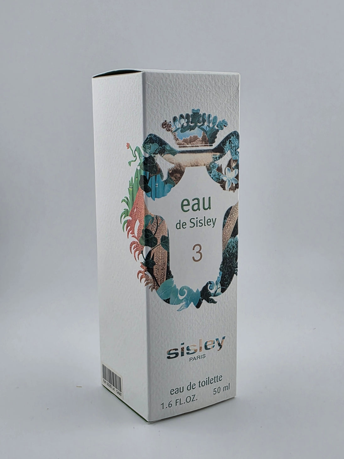 Sisley Eau de Sisley 3 Eau de Toilette 50ml, Vintage Parfum in eleganter Verpackung mit botanischem Design