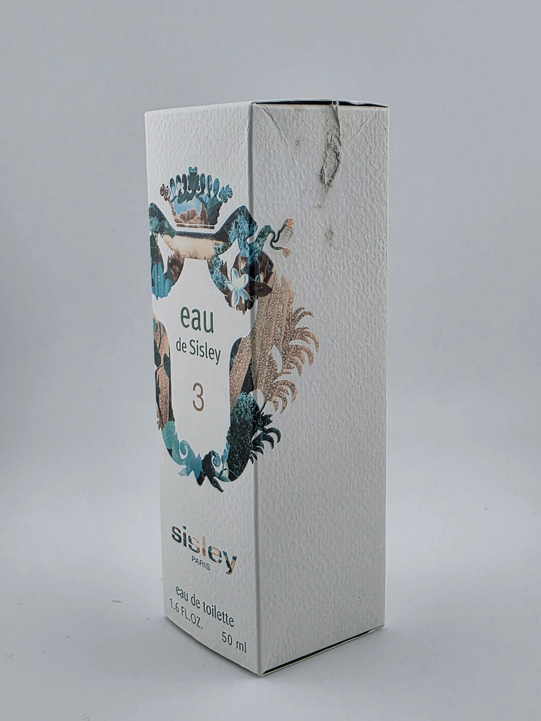 Sisley Eau de Sisley 3 Eau de Toilette 50ml, Vintage Parfüm in eleganter Verpackung, Rarität für Sammler