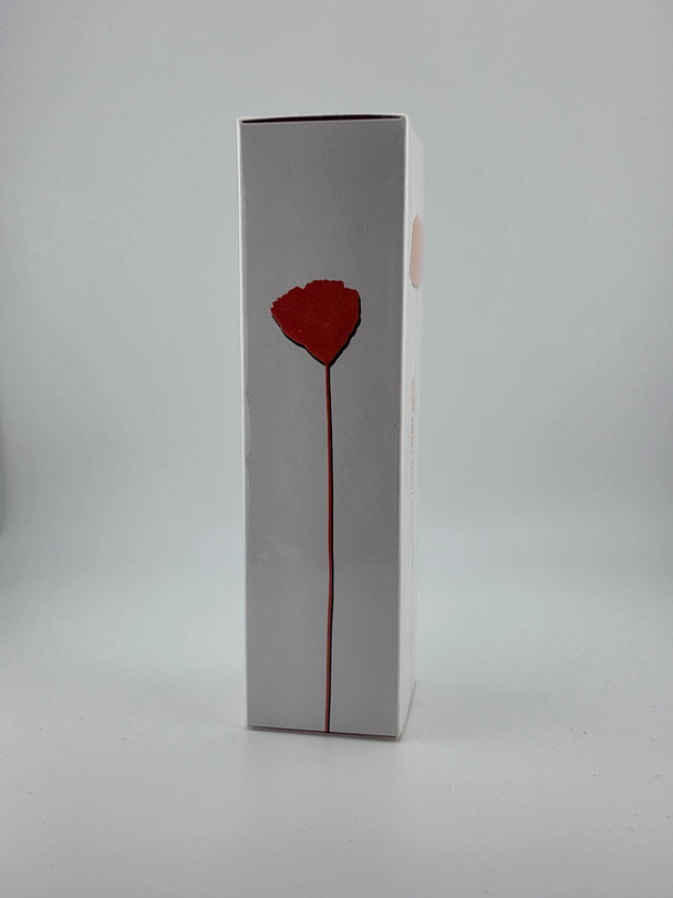 Vintage Eau de Parfum 50ml in weißer Box mit roter Mohnblume, Rarität, limitierte Edition