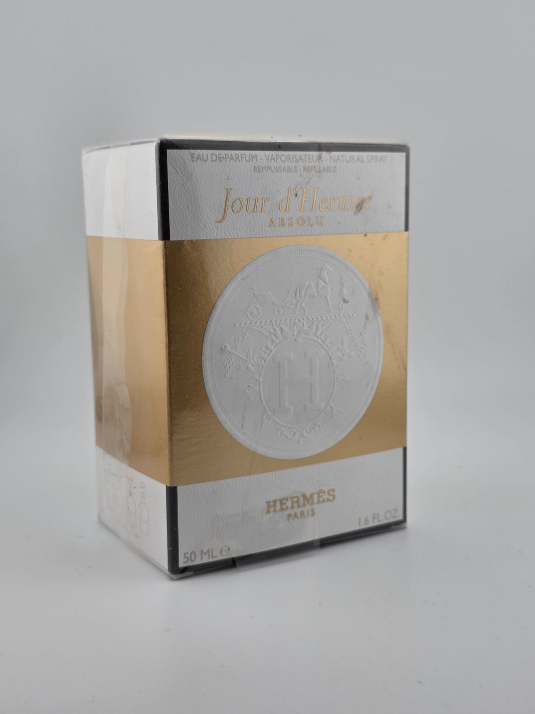Hermès Jour d'Hermès Absolu Eau de Parfum 50ml, Vintage Rarität, limitierte Edition, Collector's Edition