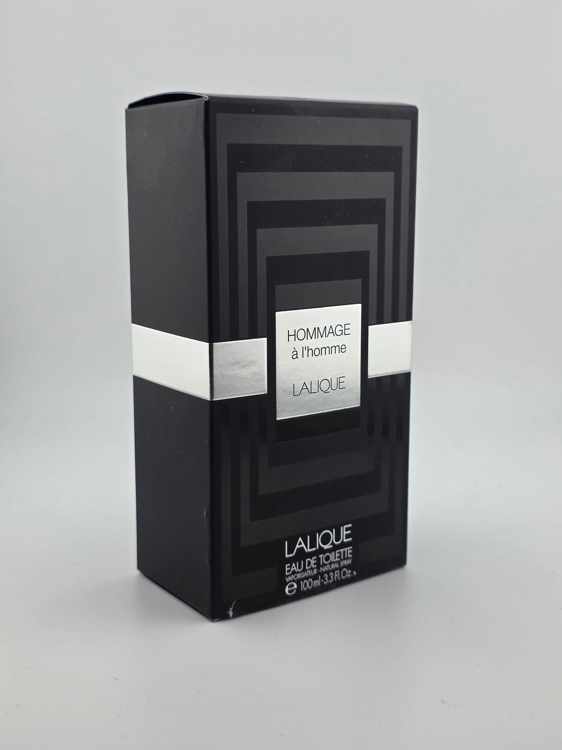 Lalique Hommage à l'homme Eau de Toilette 100ml, Vintage Herrenduft, Rarität, Collector's Edition
