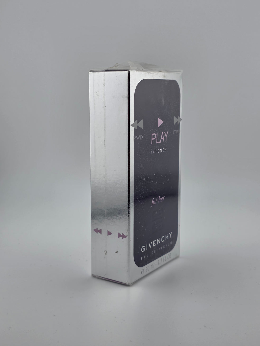 Givenchy Play Intense for Her Eau de Parfum 50ml, Vintage Rarität in silberner Verpackung