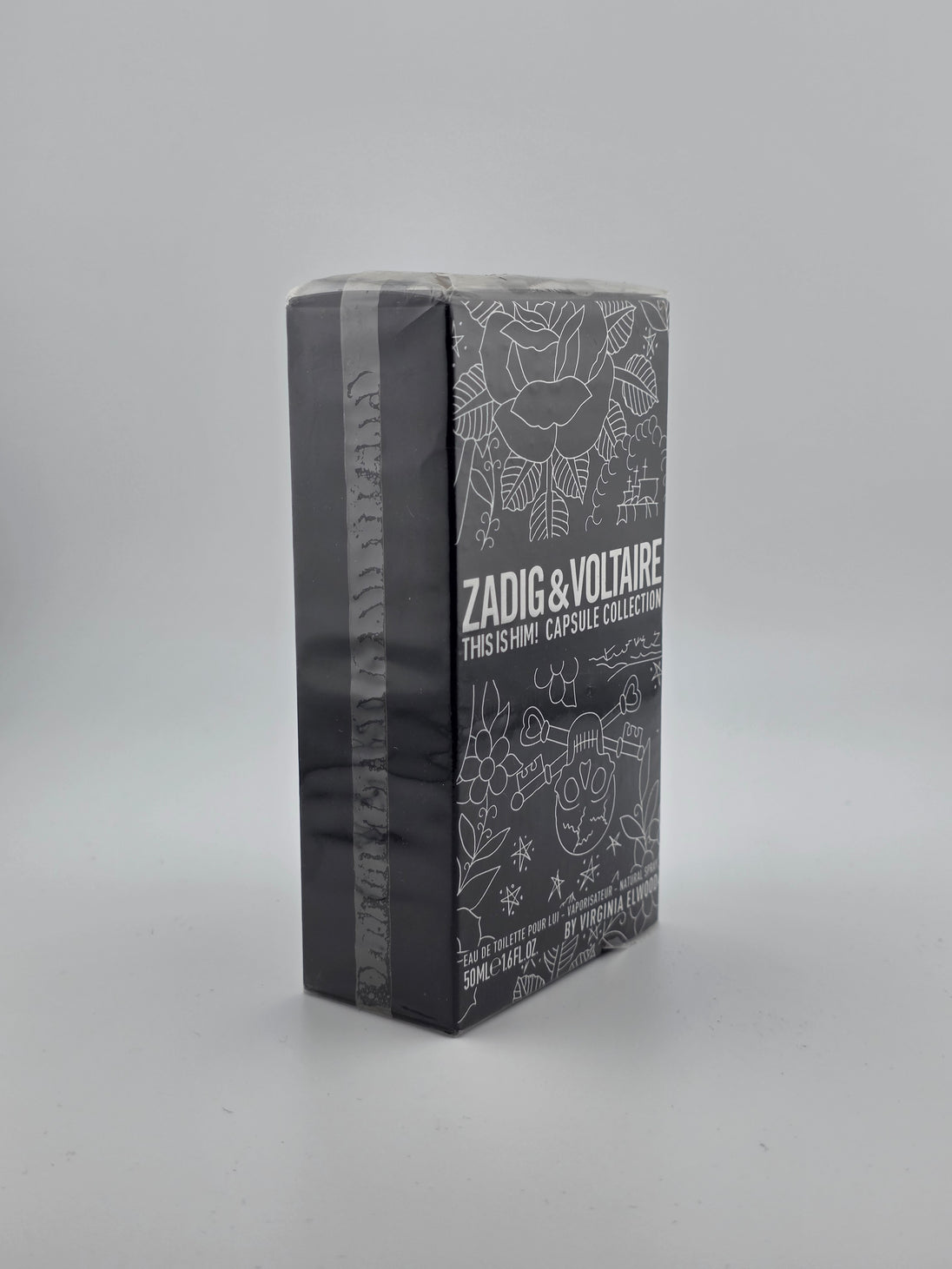 Zadig & Voltaire This Is Him! Capsule Collection Eau de Toilette 50ml, limitierte Edition mit floral-schädel-Design