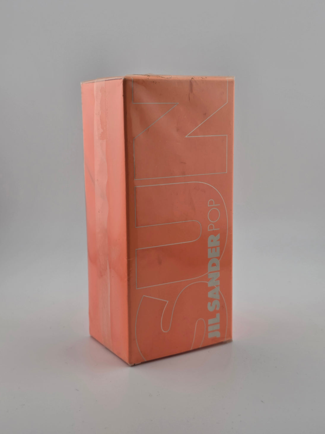 Jil Sander Pop Eau de Toilette 100ml, Vintage Rarität in orangefarbener Verpackung