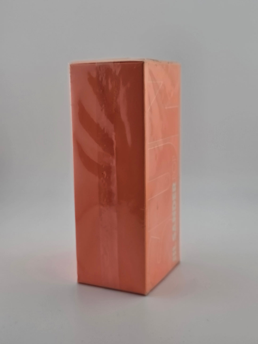 Vintage Parfum-Box in Orange, 50ml Eau de Toilette, Rarität für Sammler