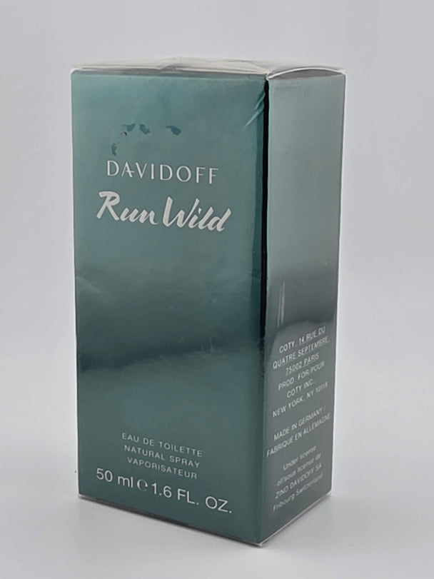 Davidoff Run Wild Eau de Toilette 50ml, Vintage Rarität, limitierte Edition
