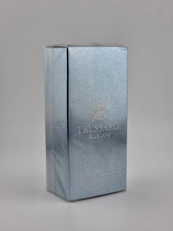 Trussardi Blue Land Eau de Toilette 30ml, Herrenparfum in blauer Box, Rarität & Vintage