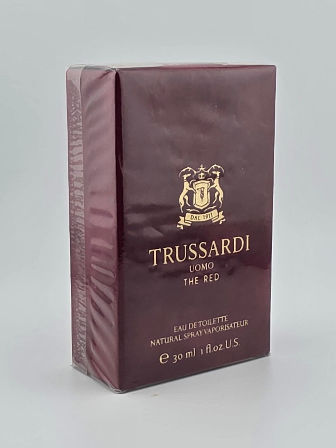 Trussardi Uomo The Red Eau de Toilette 30ml, Vintage Herrenduft in limitierter Edition, Rarität für Sammler