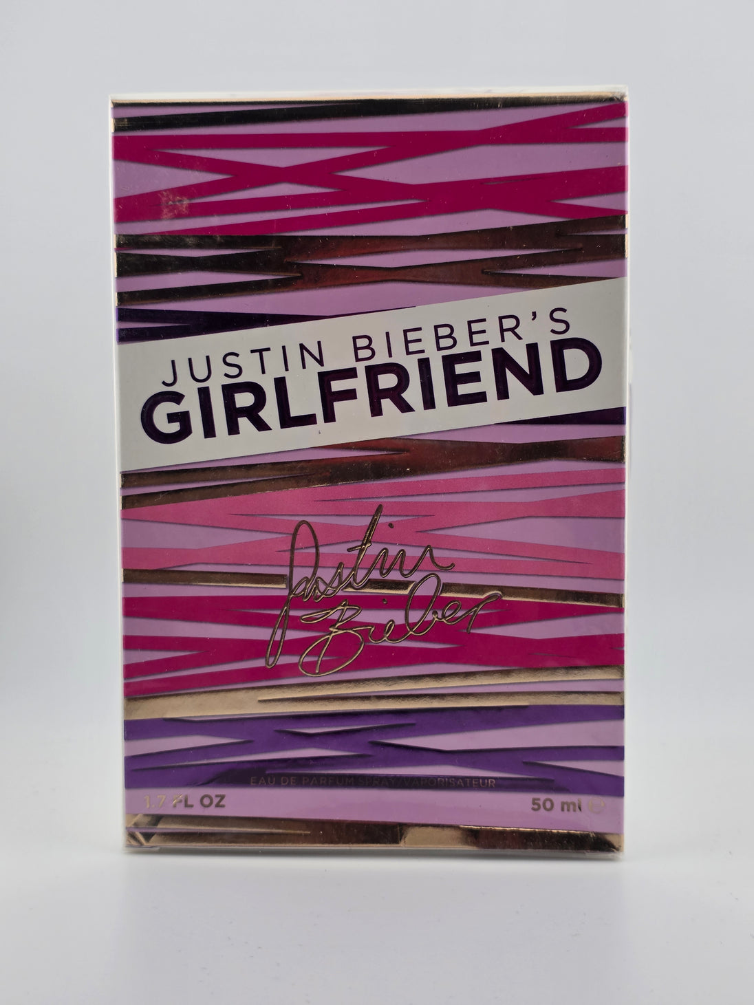 Justin Bieber's Girlfriend Eau de Parfum 50ml, Rarität, limitierte Edition, Parfum für Damen