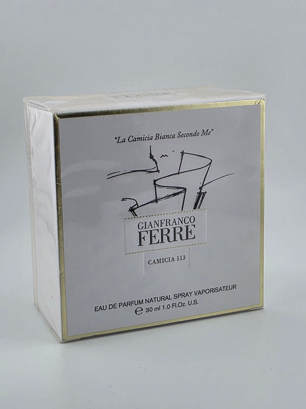 Gianfranco Ferré Camicia 113 Eau de Parfum 30ml, Vintage Rarität in Originalverpackung