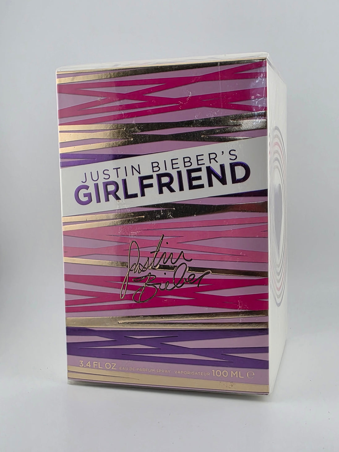 Justin Bieber's Girlfriend Eau de Parfum 100ml, Rarität, limitierte Edition, Vintage Parfüm für Damen