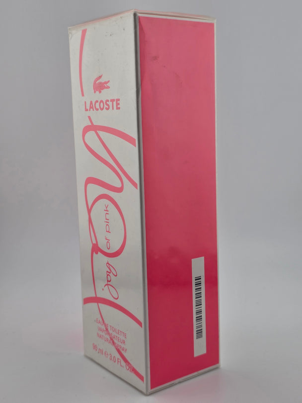 Lacoste Joy of Pink Eau de Toilette 90ml, Vintage Parfum-Rarität in Originalverpackung