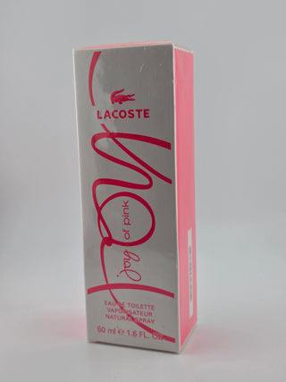 Lacoste Joy of Pink Eau de Toilette 50ml, Vintage Damenparfum in rosa-weißer Verpackung, Rarität