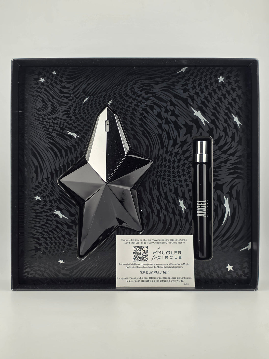 Mugler Angel Eau de Parfum 100ml + Miniatur, limitierte Collector's Edition im Sternen-Design