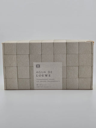 Agua de Loewe Transparent Soaps, 2 x 100g, Vintage Rarität, Collector's Edition