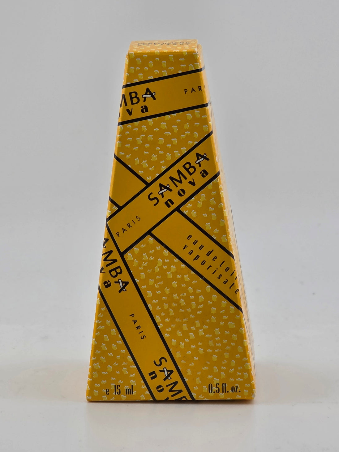 Vintage Samba Nova Eau de Toilette Miniatur, 15ml, gelbe Verpackung, Rarität.