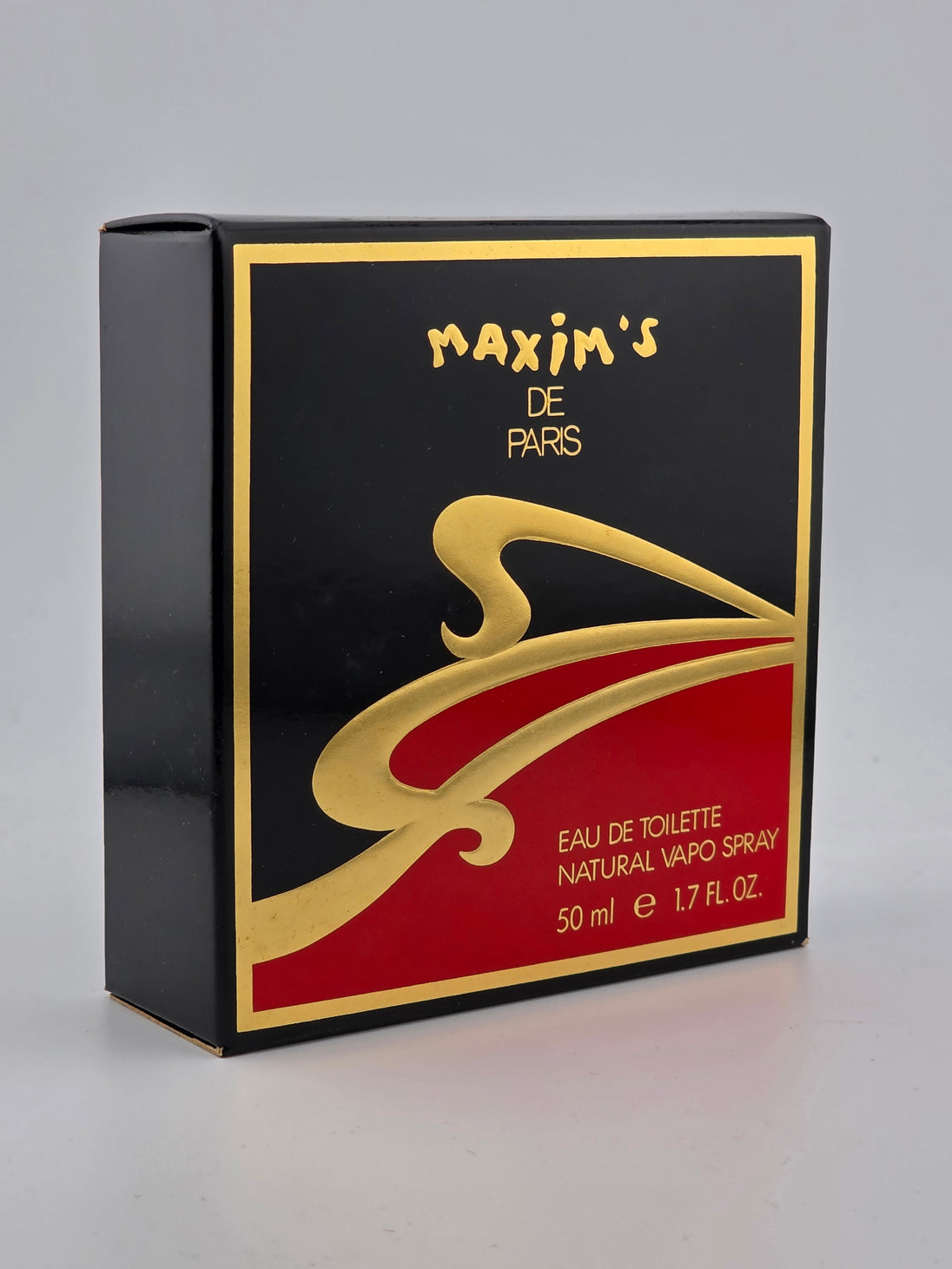 Maxim's de Paris Eau de Toilette, 50 ml Natural Vapo Spray, Vintage-Parfumbox