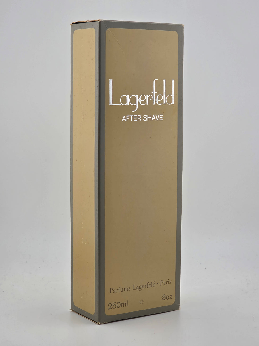 Vintage Lagerfeld After Shave, 250ml Aftershave-Lotions-Flakon in Originalkarton