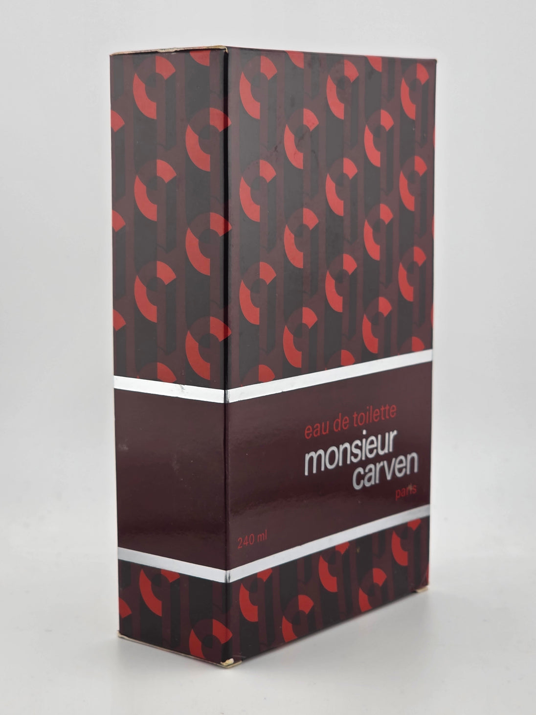Vintage Monsieur Carven Eau de Toilette, 240 ml, Herrenduft in Originalverpackung