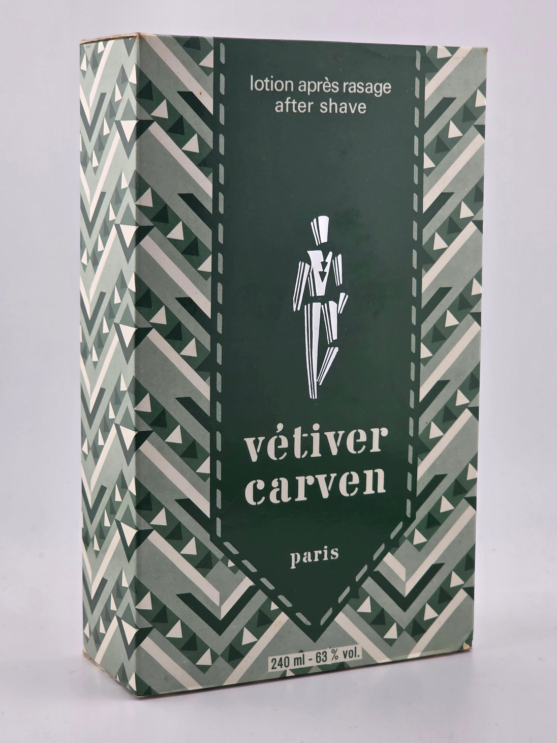 Vintage Carven Vétiver After Shave Lotion, 240 ml, Rarität in Originalverpackung