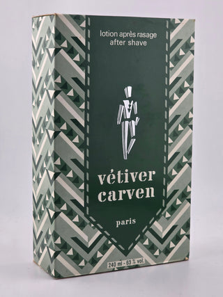 Vintage Carven Vétiver After Shave Lotion, 240 ml, Rarität in Originalverpackung