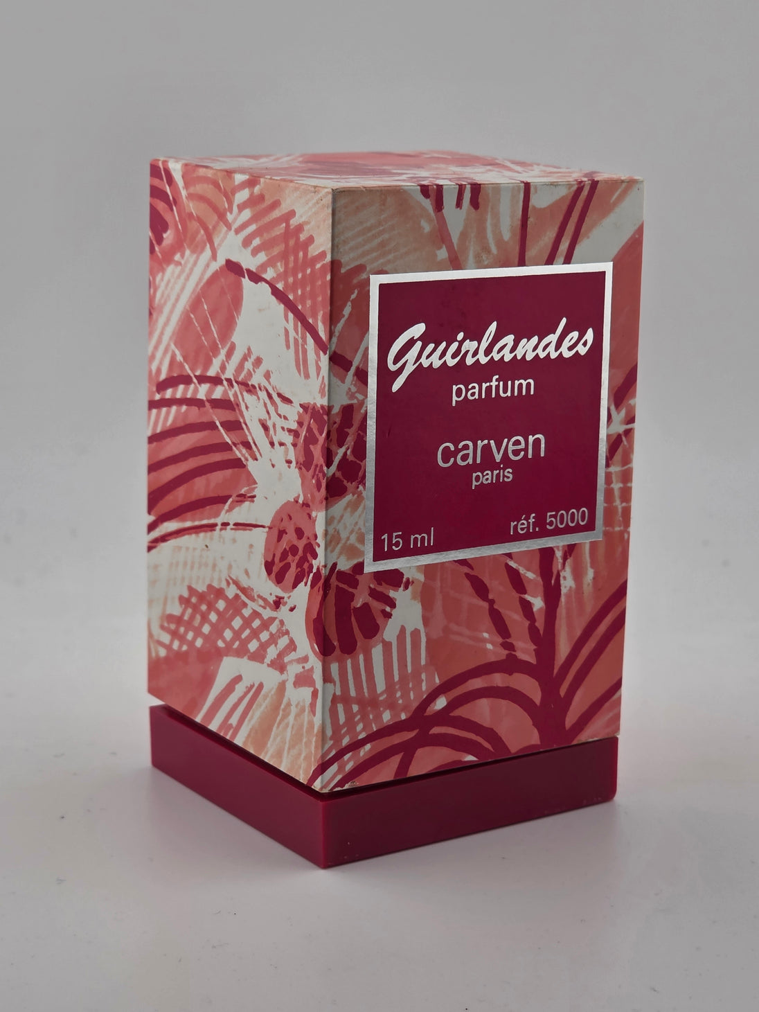 Vintage Carven Guirlandes Parfum Miniatur, 15ml, Rarität im originalen Karton