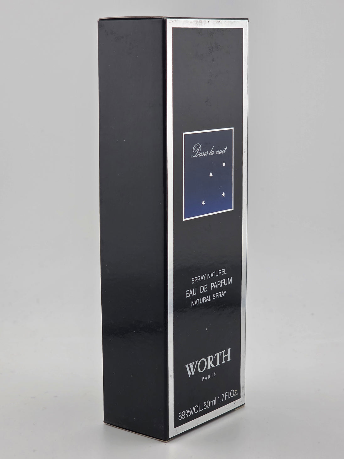 Vintage Worth Dans la nuit Eau de Parfum, 50ml Natural Spray in Originalverpackung