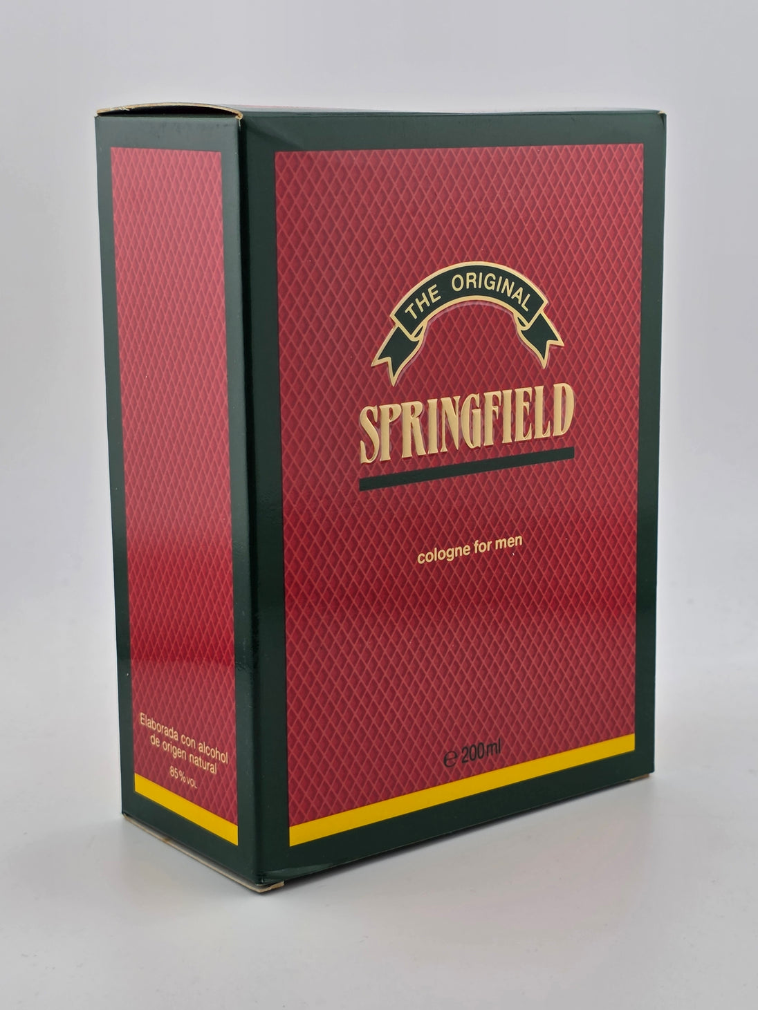 Vintage Springfield Cologne for Men, 200ml Herrenparfum in roter Verpackung