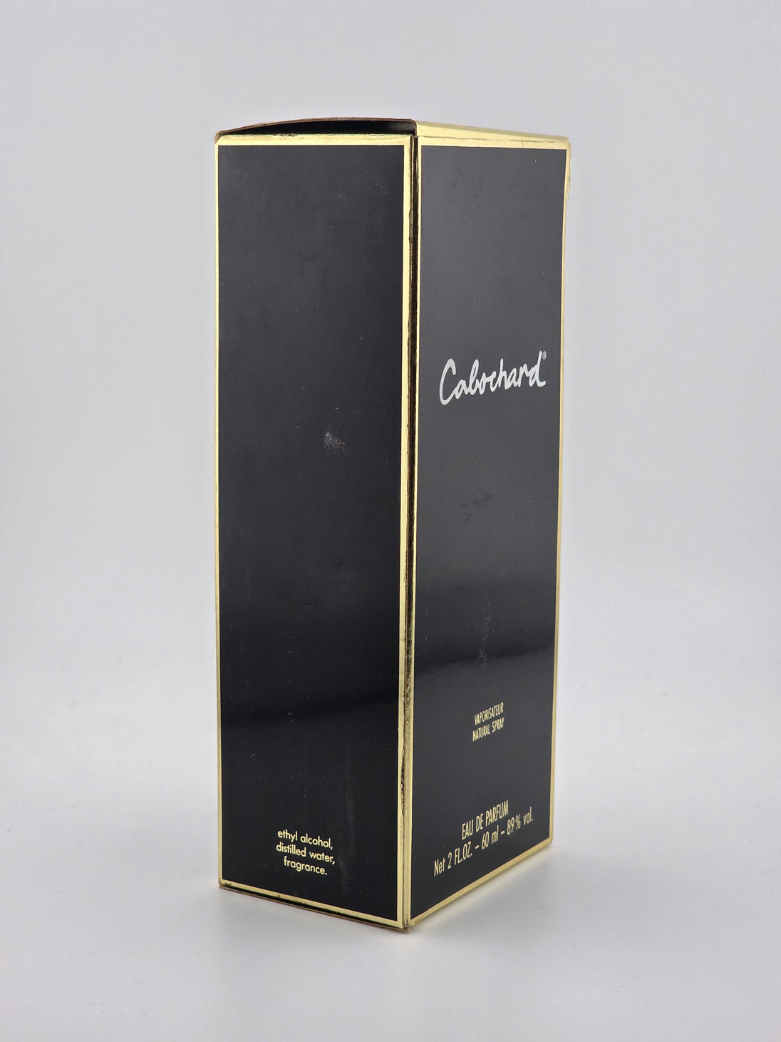 Vintage Cabochard Eau de Parfum, 60 ml, schwarze Verpackung, Rarität.