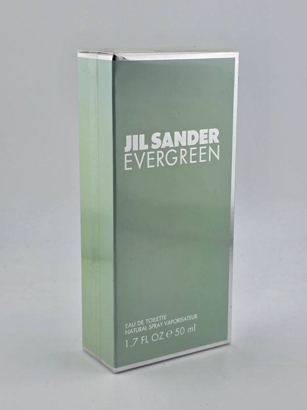 Jil Sander Evergreen Eau de Toilette, 50ml, Vintage Parfum in Originalverpackung