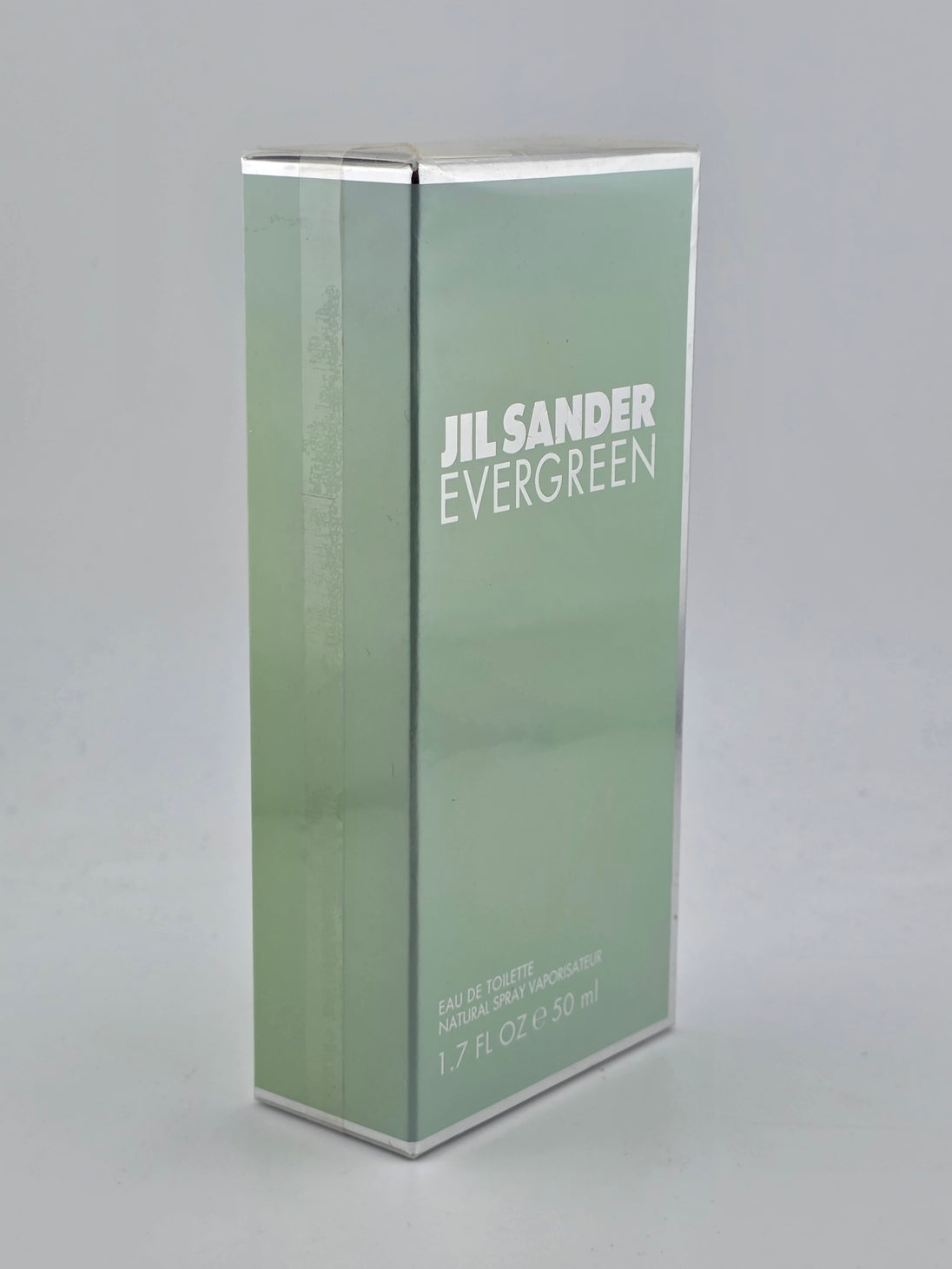 Jil Sander Evergreen Eau de Toilette, 50ml, Vintage Parfum-Verpackung