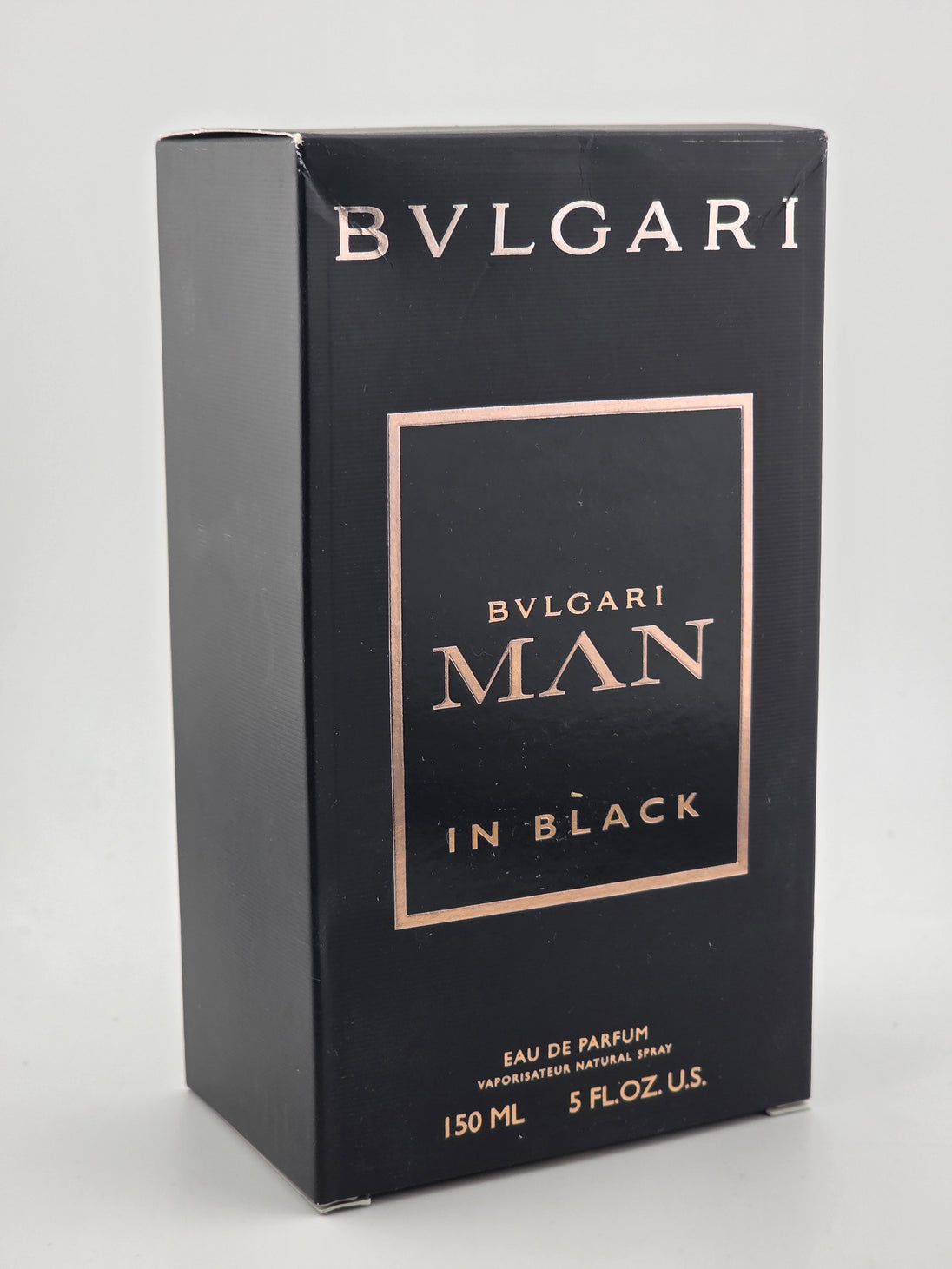 Bvlgari Man in Black Eau de Parfum, 150 ml Herrenparfum in schwarzer Verpackung