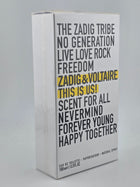 Zadig & Voltaire Eau de Toilette, 100ml, Parfum in weißer Verpackung