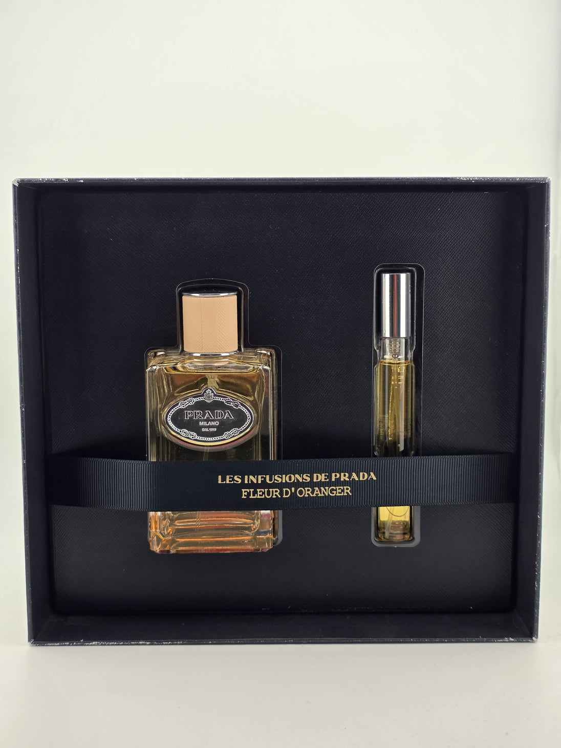 Prada Les Infusions de Prada Fleur d'Oranger Eau de Parfum Set mit Flakon und Miniatur