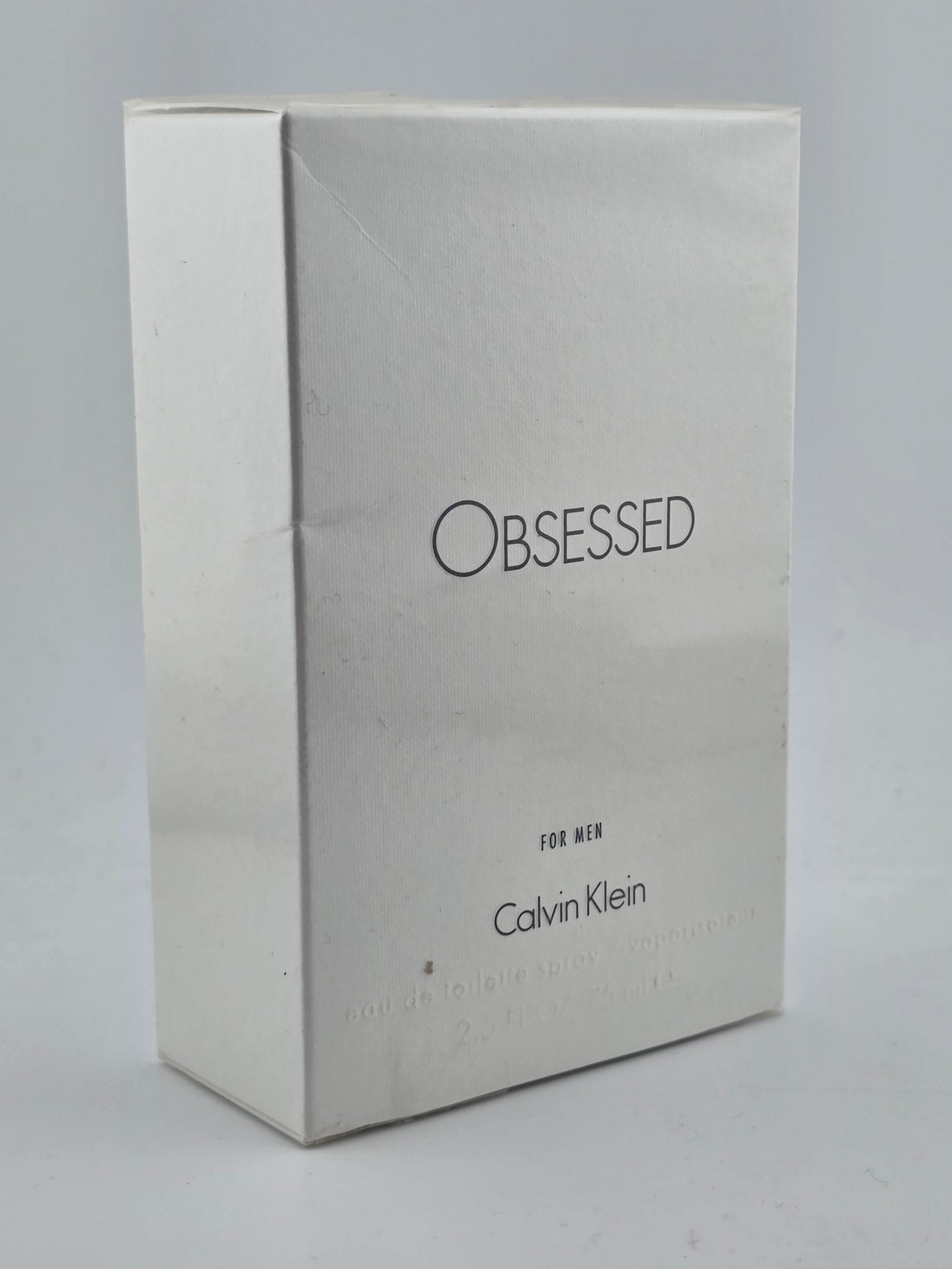 Vintage Calvin Klein Obsessed for Men Eau de Toilette Spray, 75ml